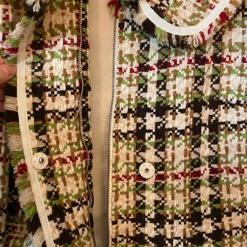 Etcetera Multi Color Jacket, Size 10 - image 4